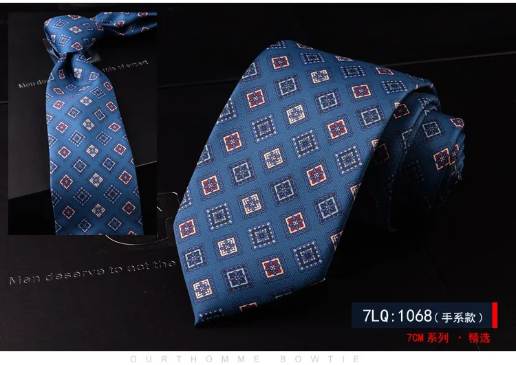 Fashion Luxury Navy Floral Printed Neck Ties For Men Women Gray Polka Dot Simulated Silk Neckties Casual Shirt Daily Wear Cravat