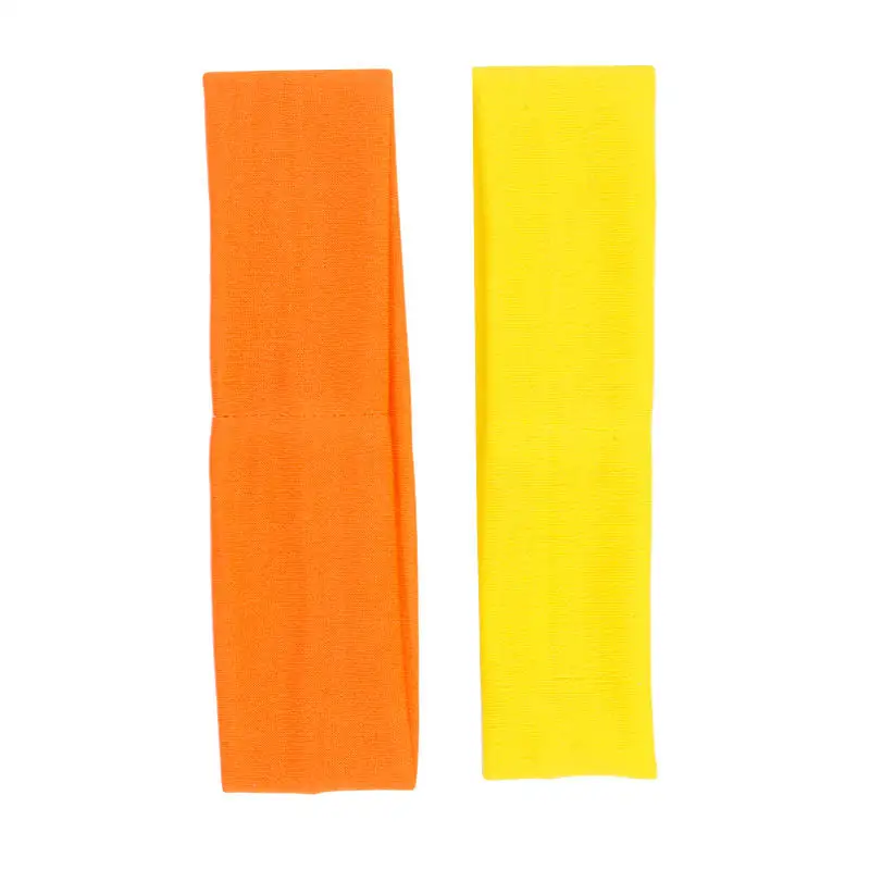 7PCS Elastic Sports Headbands For Women Stretchy Candy-Colored Hairbands Fashion Sweatbands Fitness Yoga Running Cycling 2025