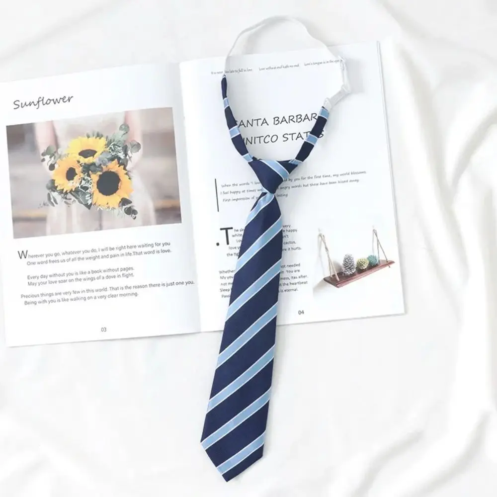 Fashion Red Striped JK Tie College Style Uniform Bow Tie Gentleman Party Dress School Student