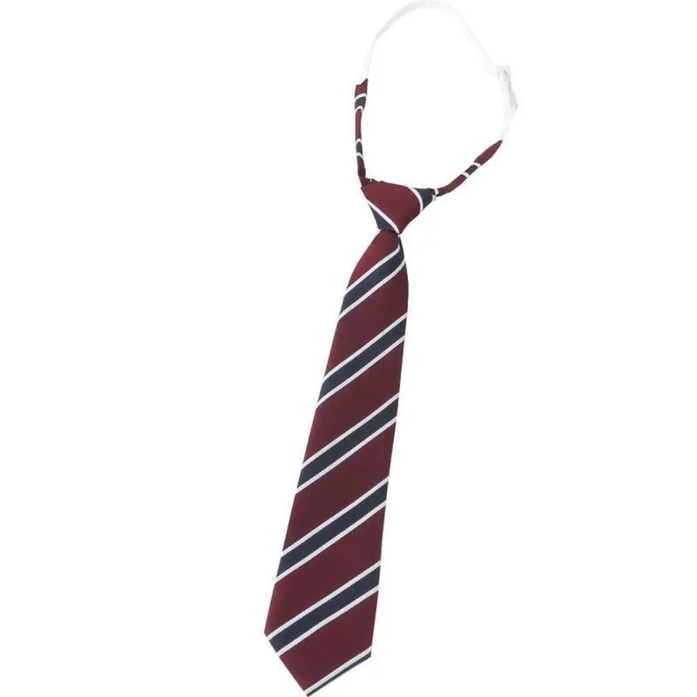 Fashion Red Striped JK Tie College Style Uniform Bow Tie Gentleman Party Dress School Student