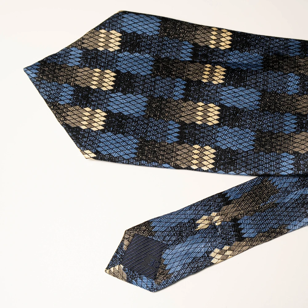 100% Real Silk Men Necktie 10cm Wide Classic Business Formal Neck Tie Luxury Pure Natural Silk Knit Woven Necktie For Wedding