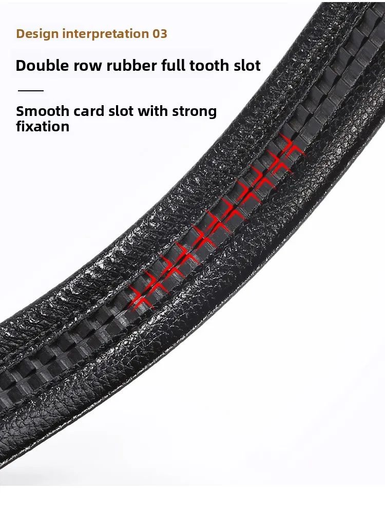 Men's Fashionable Automatic Belt with Rotating Buckle,Graffiti printPUBelt,Luxurious casual belt suitable for jeans and trousers