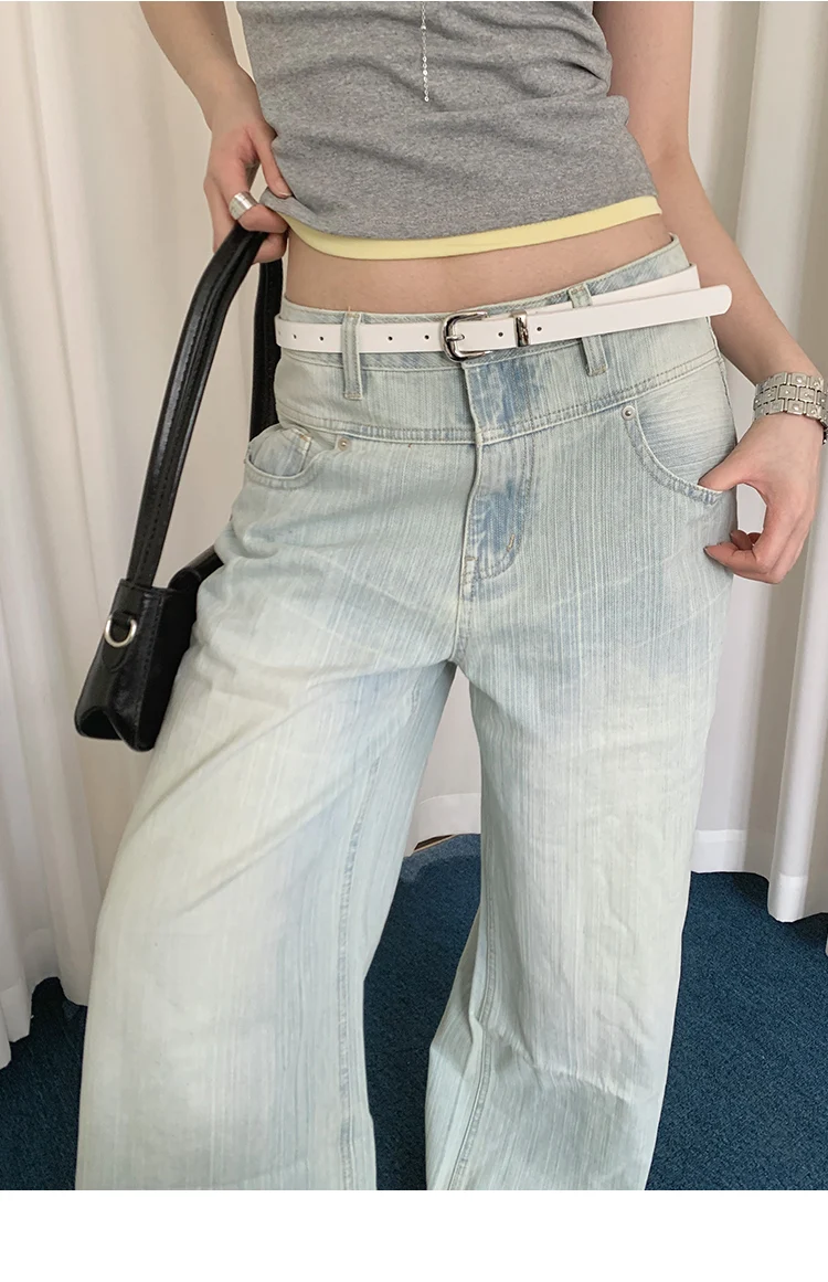 Korean Style Thin WaistBelt For Women Niche Minimalist Belt For Skirts And Jeans Decorative Waist-Cinching Leather Belt