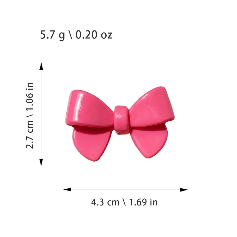 Hair Accessories Korean Style Acetate Hairpin Cute Bow No Slip Bow Tie Duckbill Clip Light Luxury Hair Bangs Clip Women