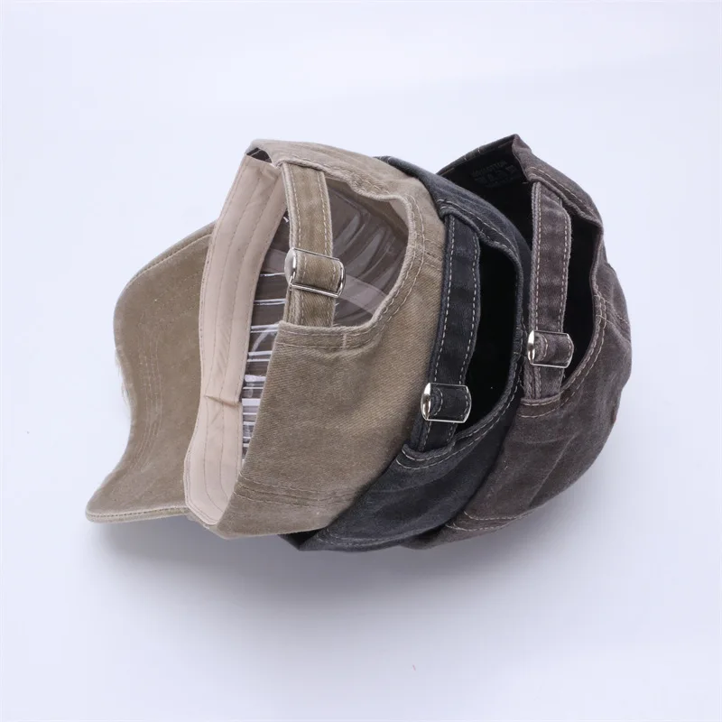 Unisex Vintage Washed Cotton Baseball Cap 2025 Embroidered Letter Snapback Hat for Men And Women Streetwear Outdoor Sports