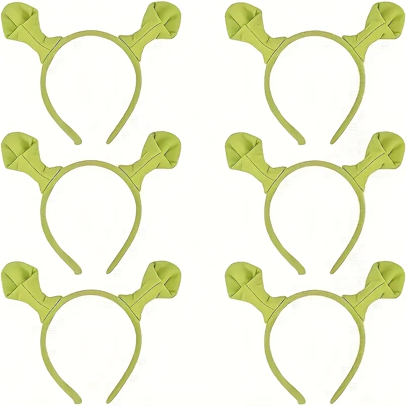 6/12pcs, Monster Ears Headband Set - Suitable for Cosplay, Birthday, Party, Ceremony, Graduation Party, Easter Halloween Christm