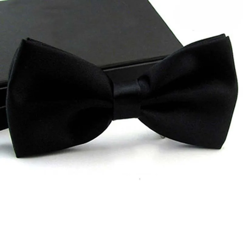 Solid Bow Tie Mens Bowtie Butterfly Bowknot Women Adjustable Clip-on Clothing Accessories school Wedding Christmas Gift Luxury