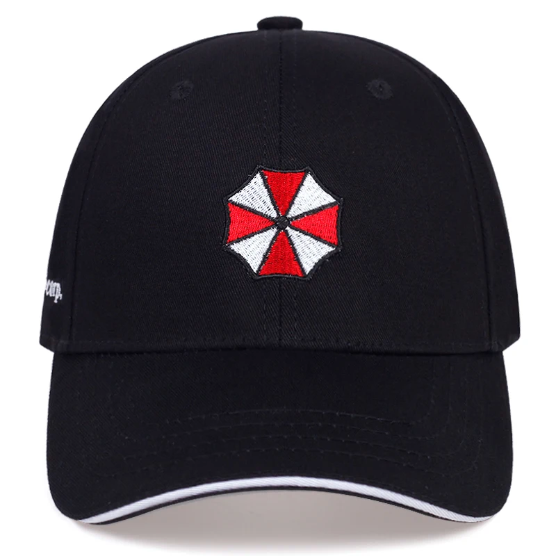 Unisex Umbrella Embroidery Baseball Caps Spring Autumn Outdoor Adjustable Casual Hats Sunscreen Hat Sports Cap