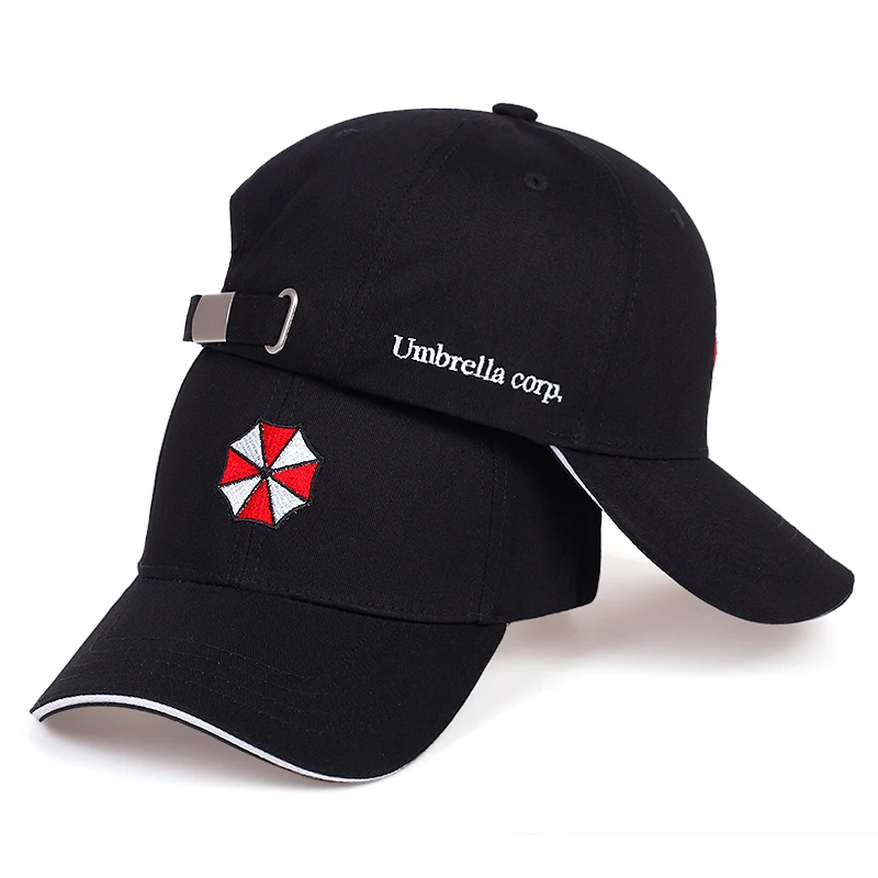 Unisex Umbrella Embroidery Baseball Caps Spring Autumn Outdoor Adjustable Casual Hats Sunscreen Hat Sports Cap