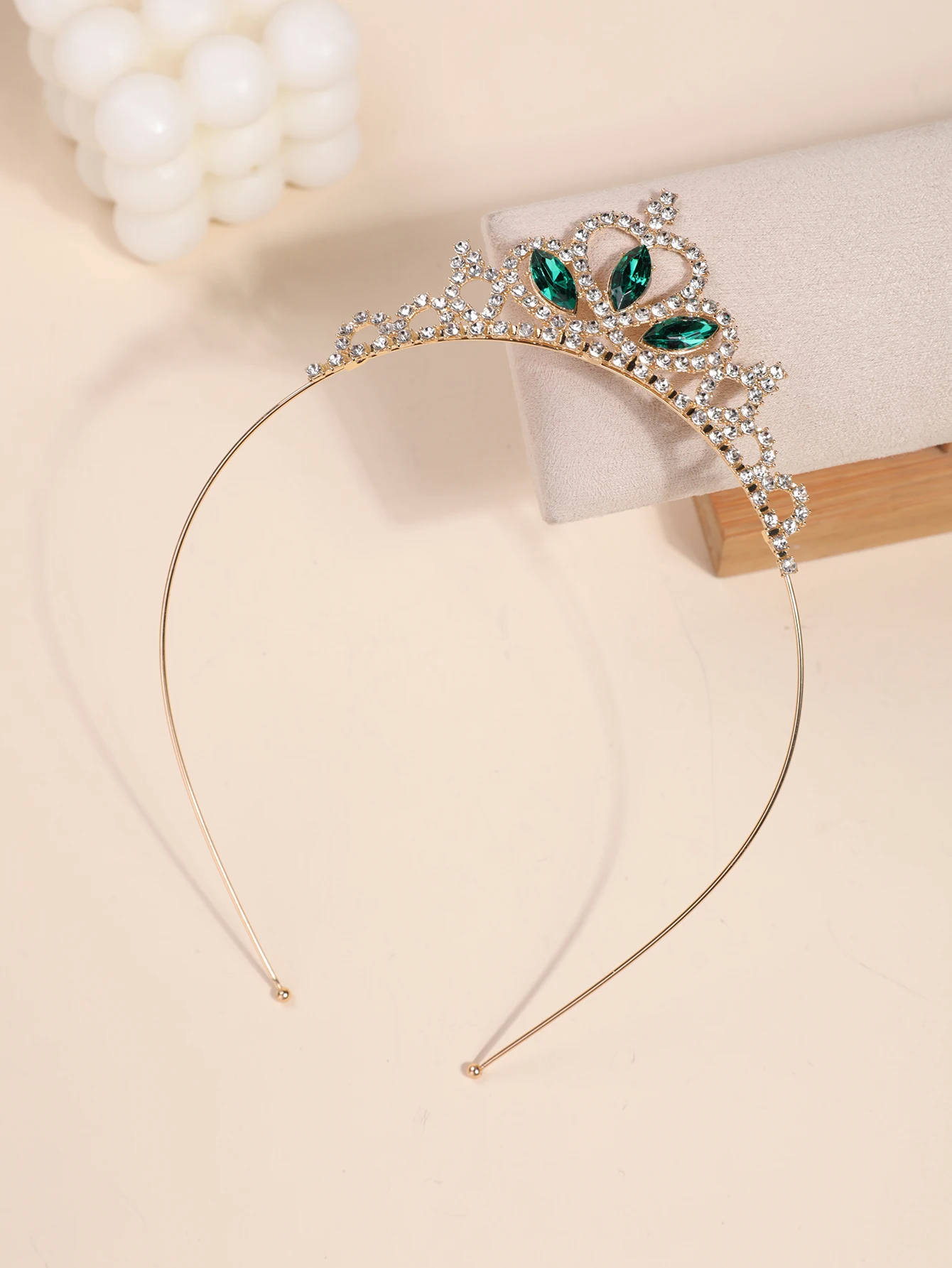 Crown Headdress Children Princess Frozen Girl Rhinestone Crown Hairband Girl Aisha Headband Hair Accessories