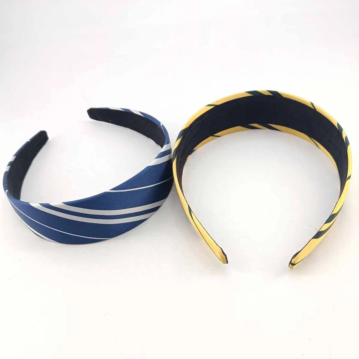 1/4PCS Magic College Wizard Slytherin Costume Cosplay Style Vintage Hair Hoop Striped Girls Silk Headband Accessories