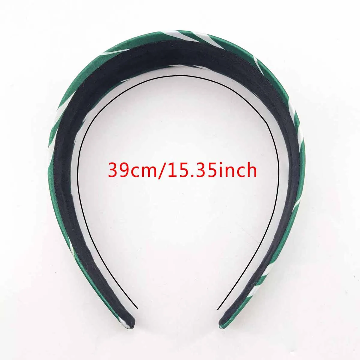 1/4PCS Magic College Wizard Slytherin Costume Cosplay Style Vintage Hair Hoop Striped Girls Silk Headband Accessories