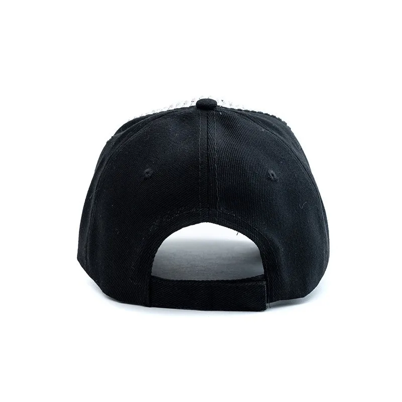 Ladies' Baseball Cap Summer Autumn Rhinestone Versatile Women Sun Hat Shopping Korean Style Fashion Hip-Hop Travel Peaked Cap