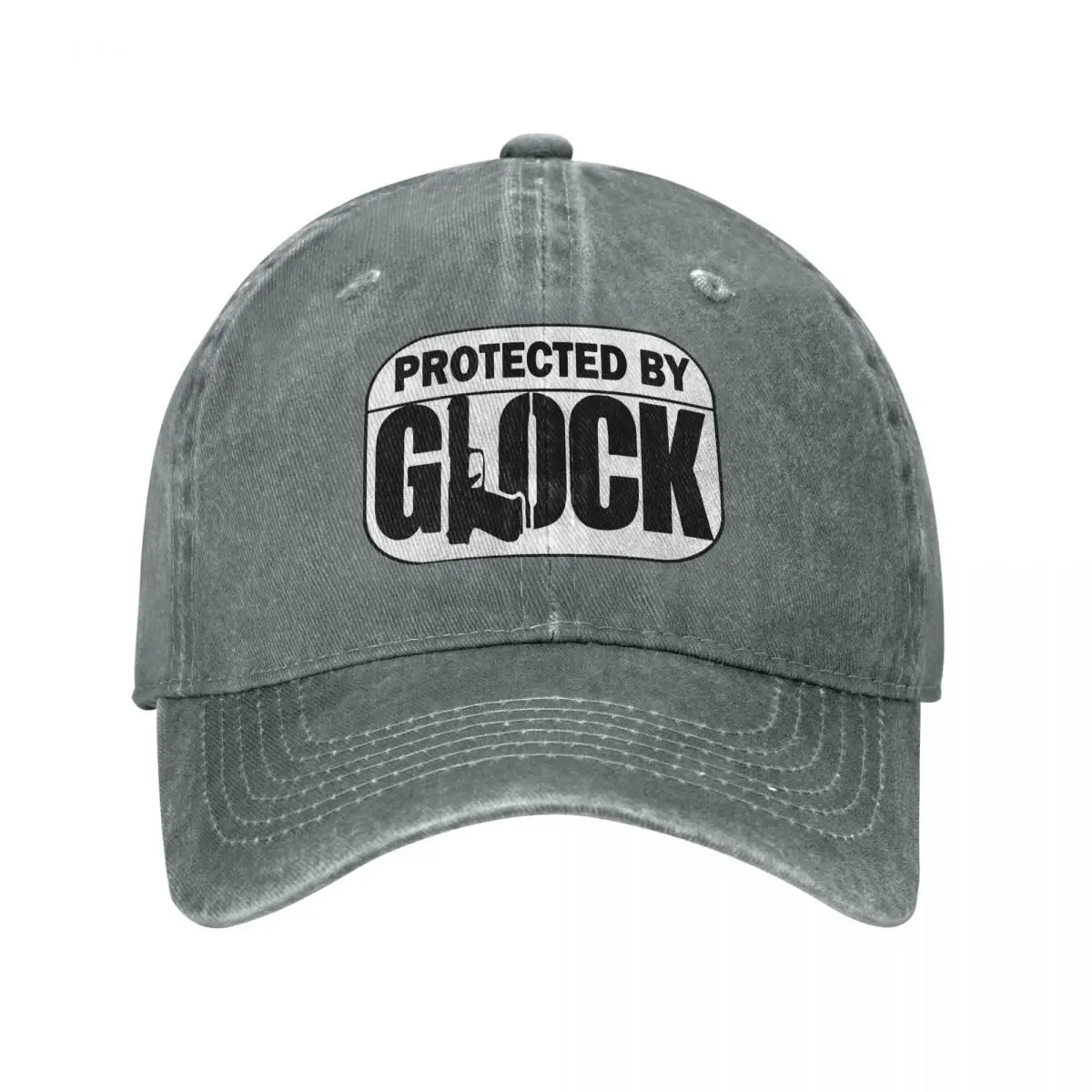 Gun Unisex Baseball Caps Tactical Shooting Distressed Washed Hats Cap Vintage Outdoor All Seasons Travel Gift Headwear