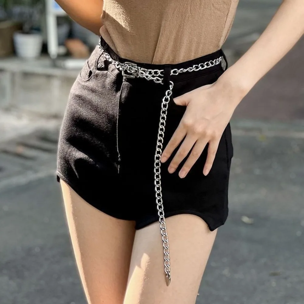 Metal Chain Belts Women Waistbands Long Tassel Waist Chain Dress Jeans Belts Lady Waistband Belts Women Body Chain