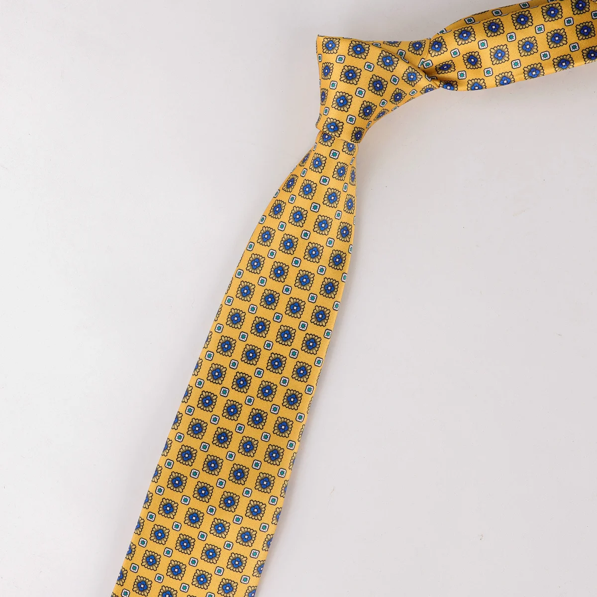 New 8CM Print Plaid Ties For Men Necktie Retro Elegant Designer Parten Tie For Groom Business Wedding Party Neckwear Accessorrie