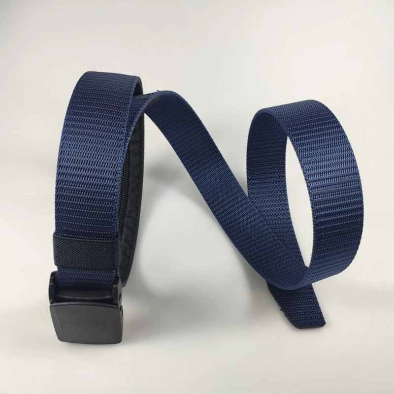 Travel Cash Anti Theft Belt Waist Bag Women Portable Hidden Money Strap Belt Wallet Waist Pack Men Secret Hiding Belt 1/2PCS