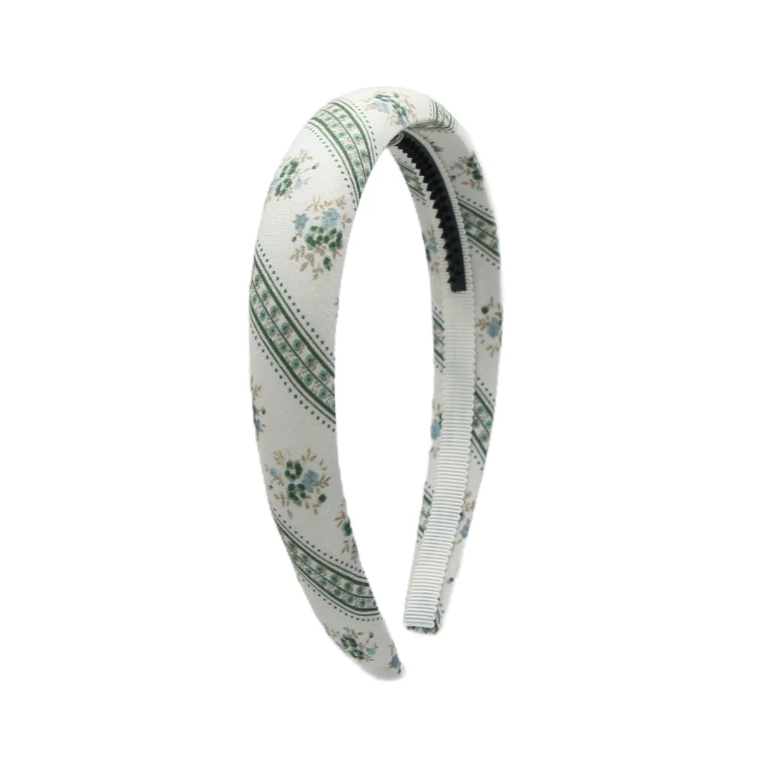 AP New winter Cotton Floral bow elegant headband fashion children hairband hair accessories baby clip OEM