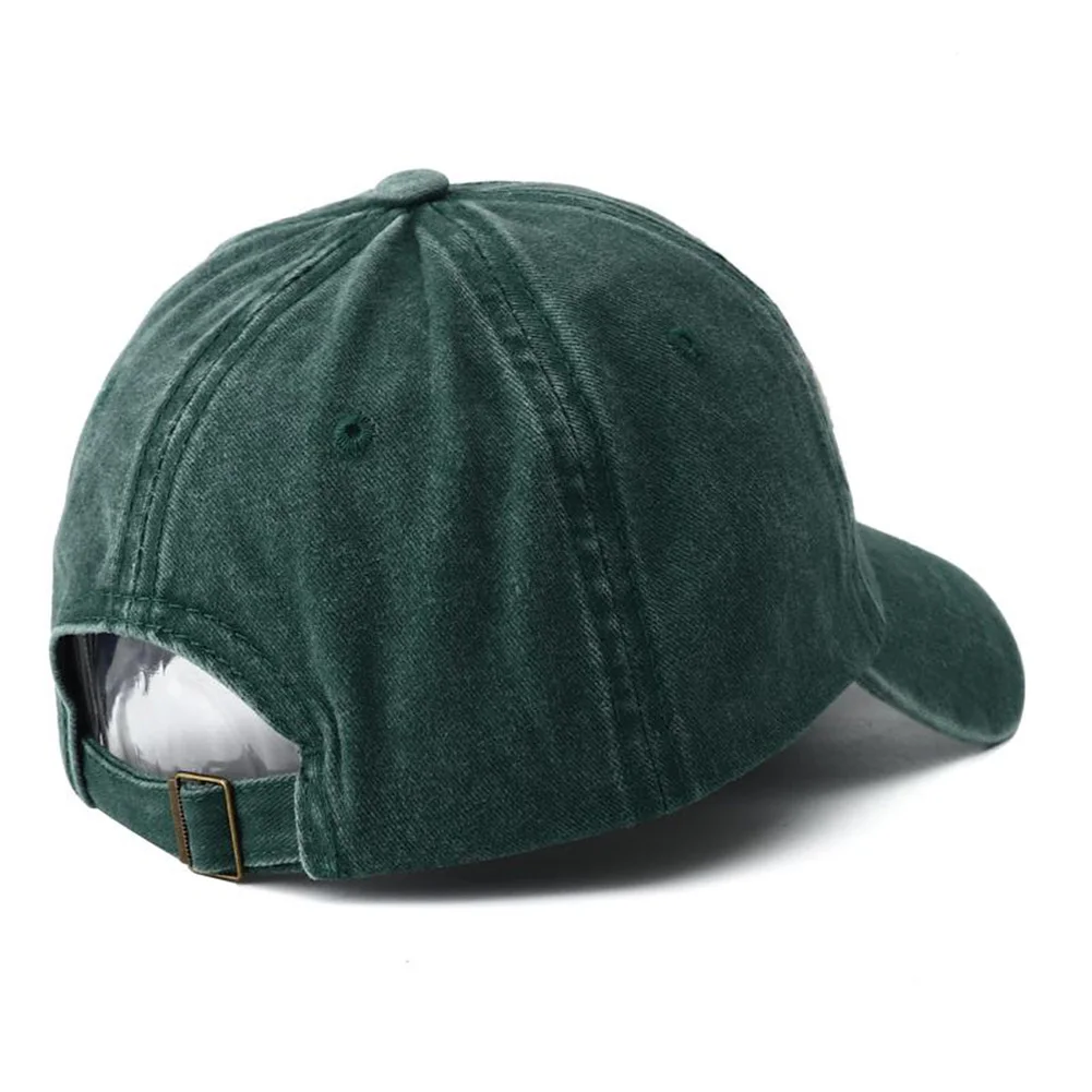 2025 High Quality Brooklyn Embroidery Snapback Hat for Men Vintage Black Green Washed Baseball Caps for Women Gorras Hombre