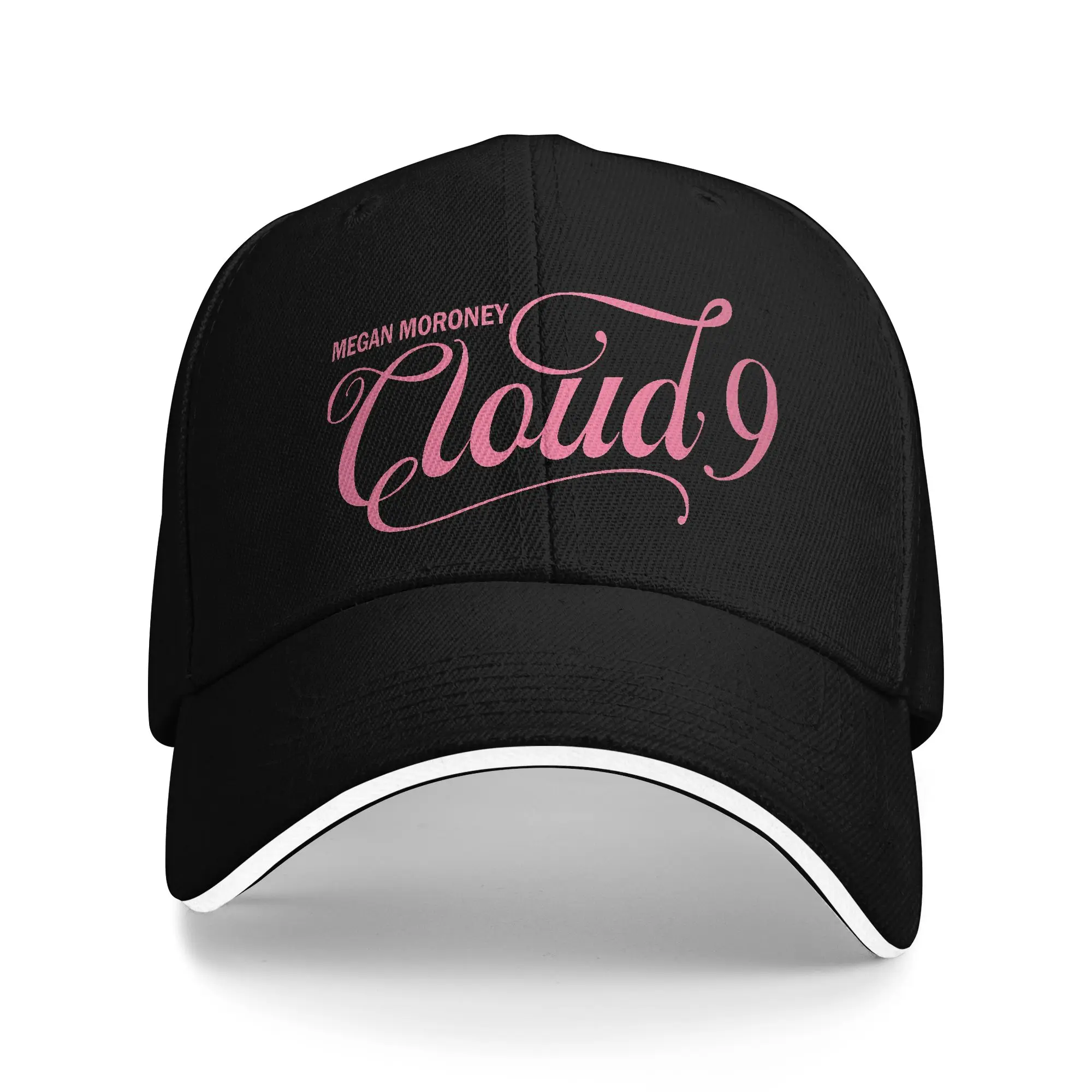 Megan Moroney Cloud 9 Pink Logo Baseball Cap Casual Hip Hop Hats Spring Men Adult Running Hippie Baseball Caps