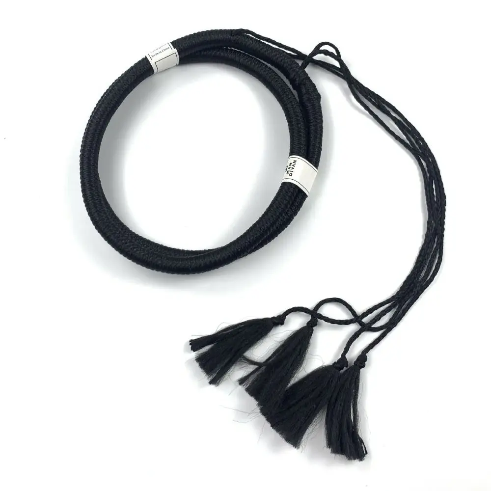 1Pcs Islamic Clothing Headwear Rope Desert Accessories Man Saudi Arabic Dubai Headrope Muslim Black Egal Shemagh Shawl