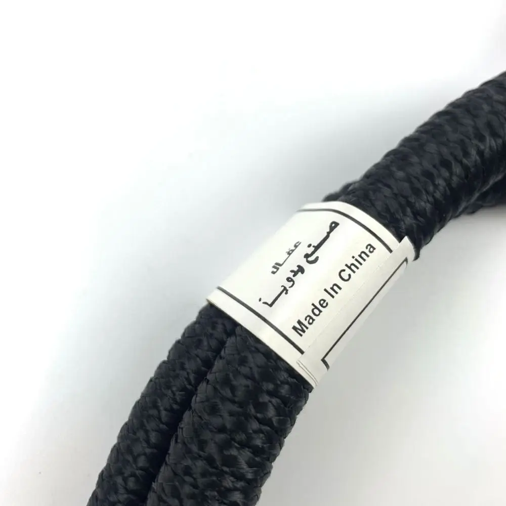 1Pcs Islamic Clothing Headwear Rope Desert Accessories Man Saudi Arabic Dubai Headrope Muslim Black Egal Shemagh Shawl