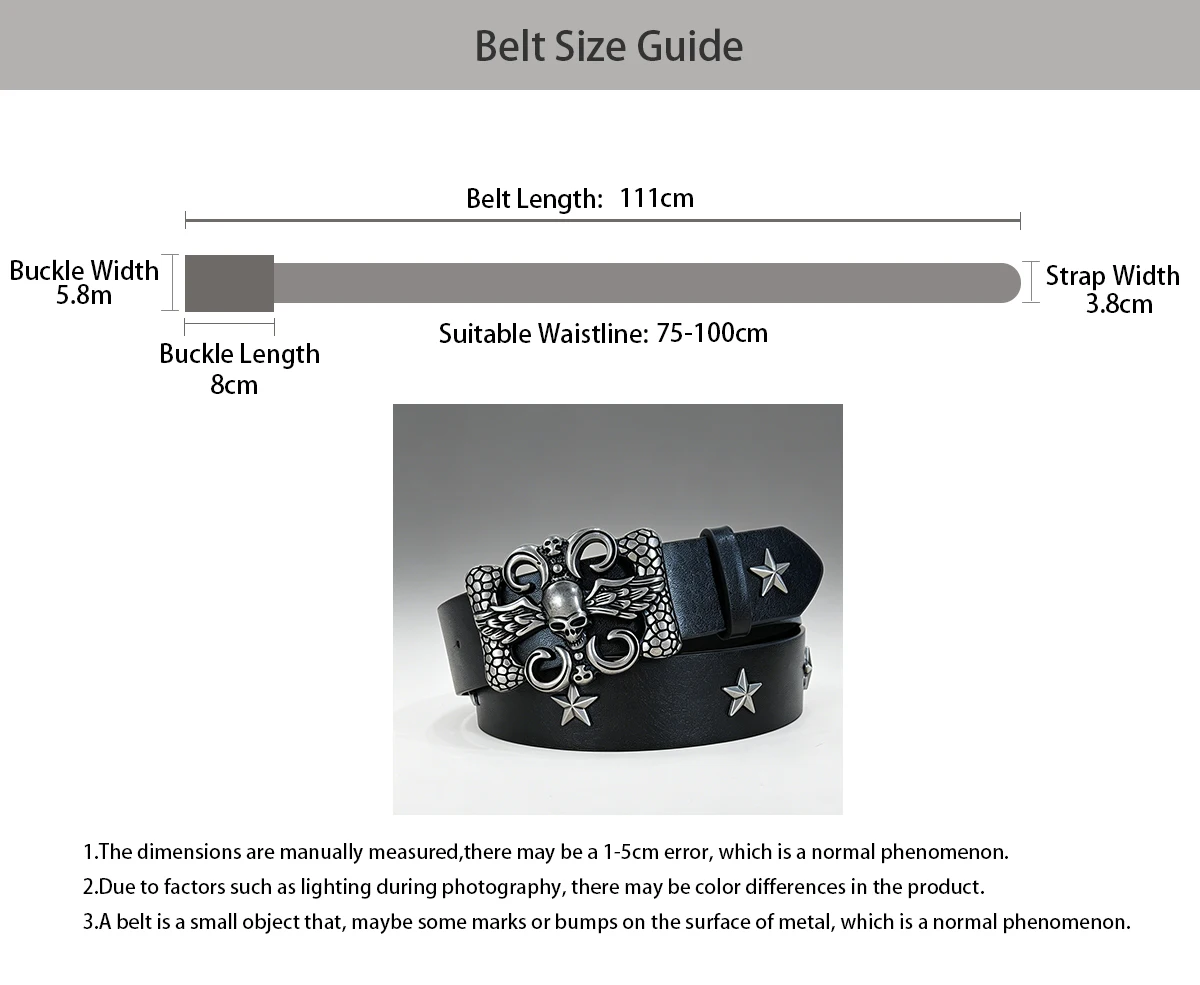 New Retro Men's Belt Bohemian Style Fashion Personalized Belt For Men Women Punk Gothic Rock Y2K Belts For pants and jeans