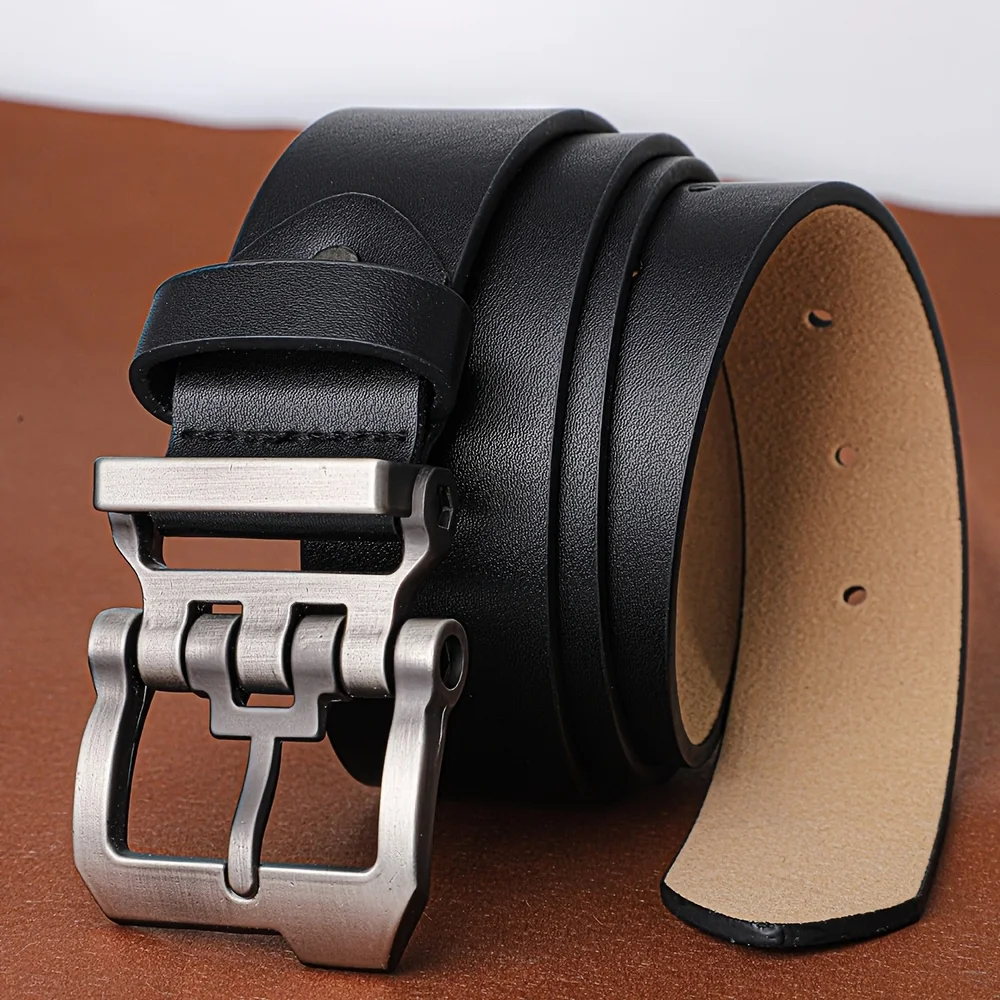 New Large Size 110-165cm Men's Faux Leather Belts Adjustable Leisure Formal Waistband for Jeans Pants Perfect Father's Day Gifts