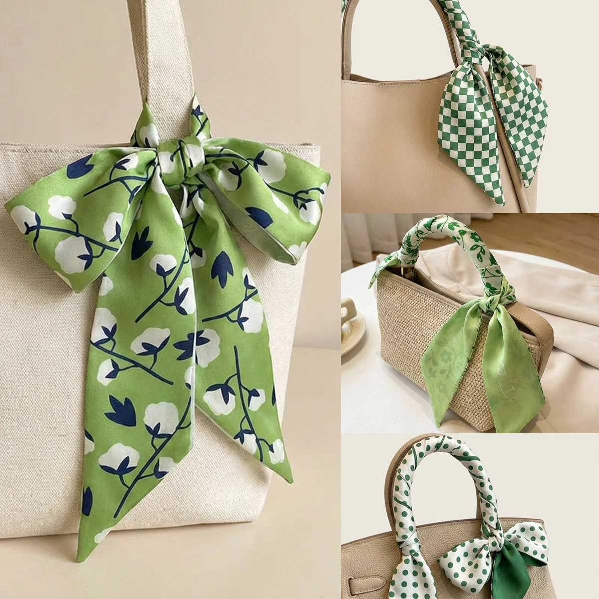 5 Piece Set Headband Ribbon Belt Scarf Wrap Ribbon Gift Wrapping Bow Multi Functional Favor Ribbon Multiple Color Options