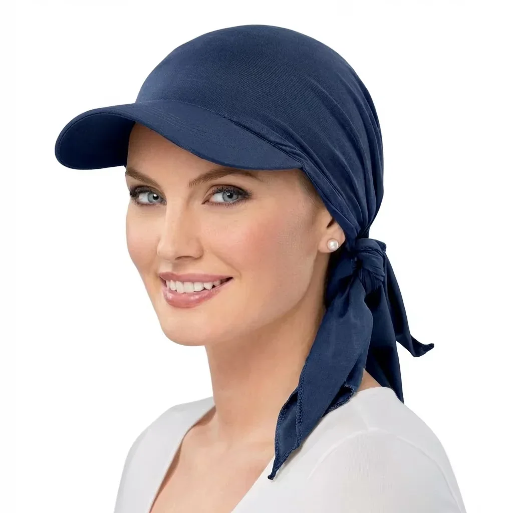 Women Classic Solid ColorTurban Hat Outdoor Brim Sunshade Hats Curved Hat Baseball Cap Sun Hats Headscarf Scarf Femme