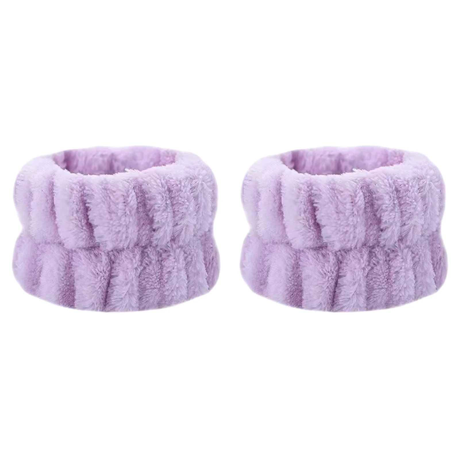 Purple Monster Plush Headband For Women Face Washing Hair Accessories Soft Hairband For Makeup Skin Care