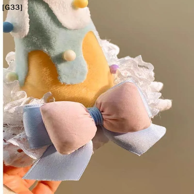 Cute Plush Yellow Star Birthday Hat Headband, Girl Heart Cake Hair Accessory for Birthday Party Photo[G33]