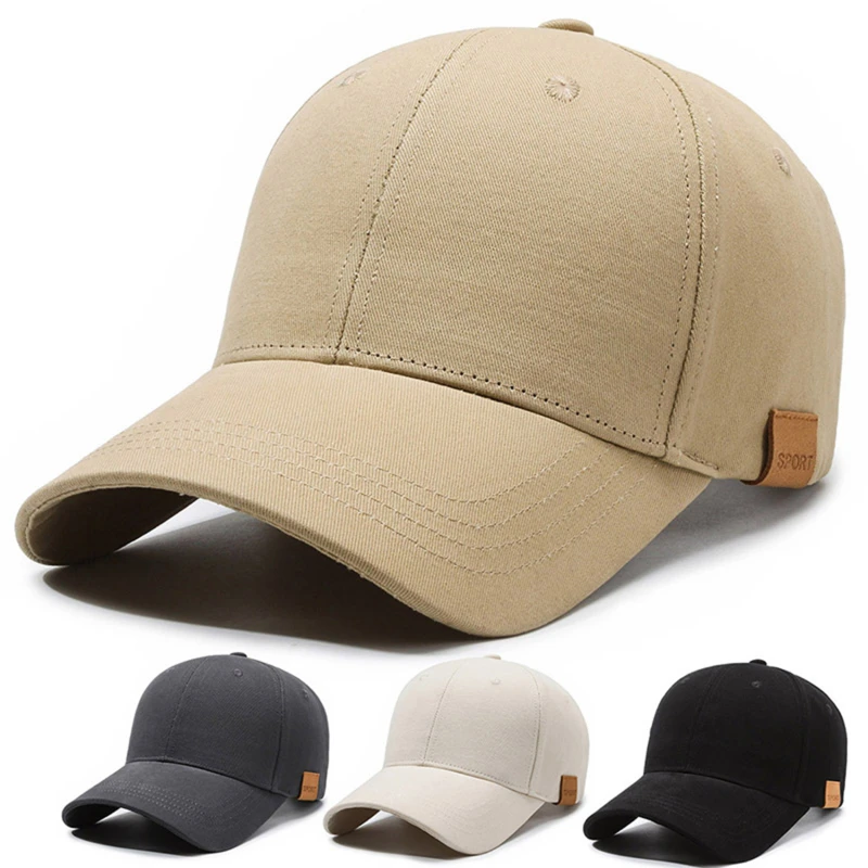 2026 Dry Quickly Sun Cap Woman Outdoors Casual Sport Hat Men Big Size Baseball Caps 60-65cm