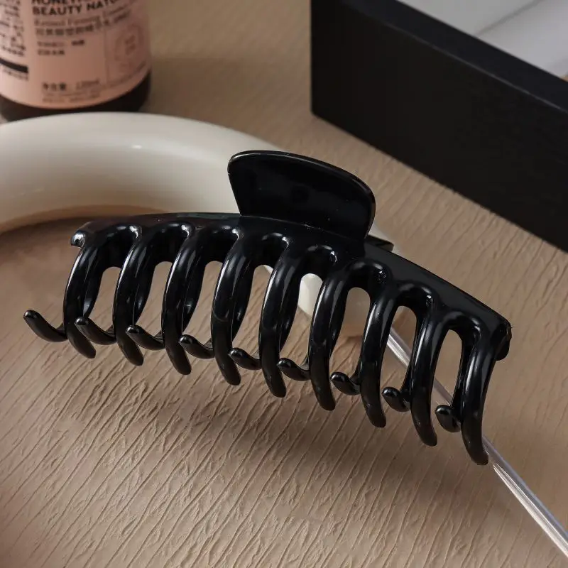 1/2/3/4/6 Pcs Large Geometric Hair Claws Women Cross Matte Hairpin Fashion French Elegant Hairgrips Clips Girl Accessories Set