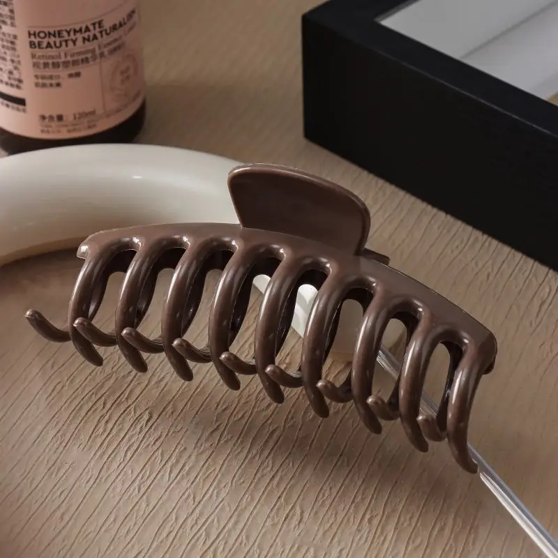 1/2/3/4/6 Pcs Large Geometric Hair Claws Women Cross Matte Hairpin Fashion French Elegant Hairgrips Clips Girl Accessories Set