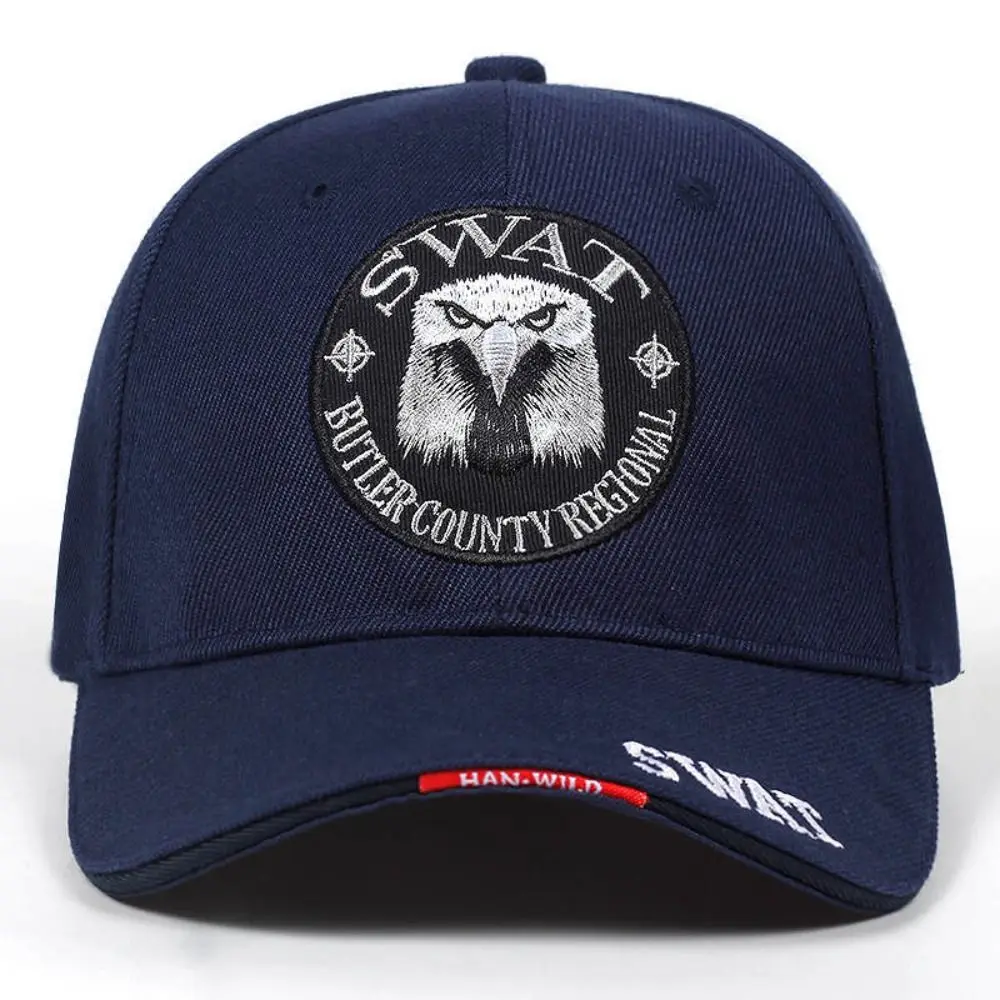 Adjustable Eagle SWAT Embroidery Baseball Caps Quick-drying Outdoor Sports Sun Hats Snapback Hats Men Women