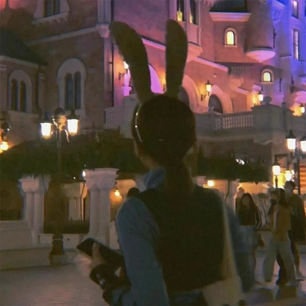 Sweet Plush Rabbit Ears Headbands Cosplay Bunny Girl Cute Girls Hairband Photo Prop Party Headwear Hair Accessories