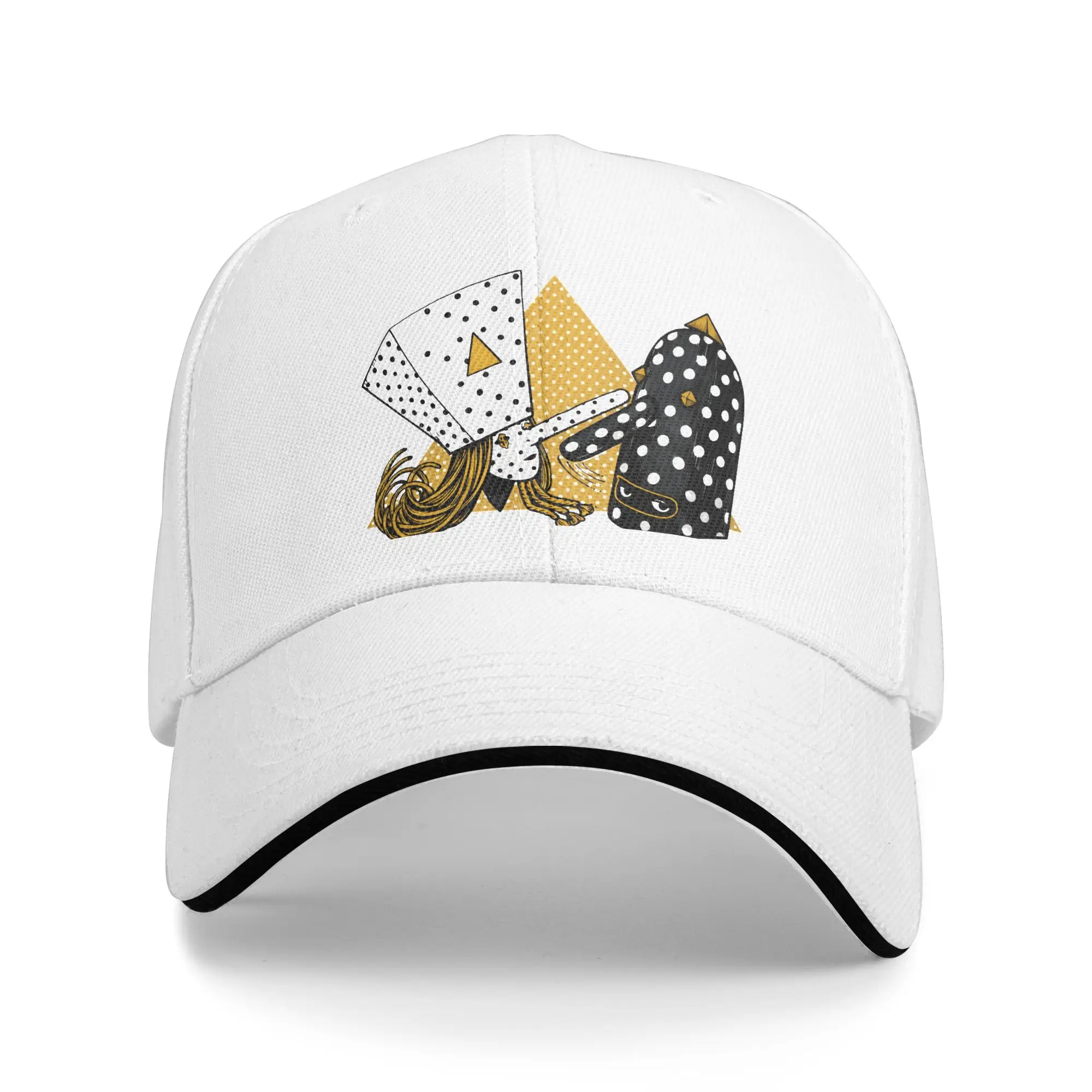 Angine De Poitrine Group Baseball Cap Hip Hop Sandwich Caps Unisex Adjustable Caps Hat Outdoor