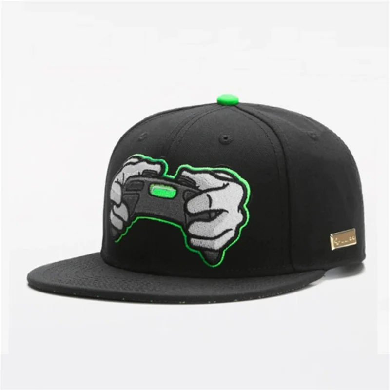 New Hot Sales Embroidered Baseball Hat Men Women Cotton Flat Edge Sunshade Hat Outdoor HipHop Trucker Hat Snapback Dad Hat Gorra