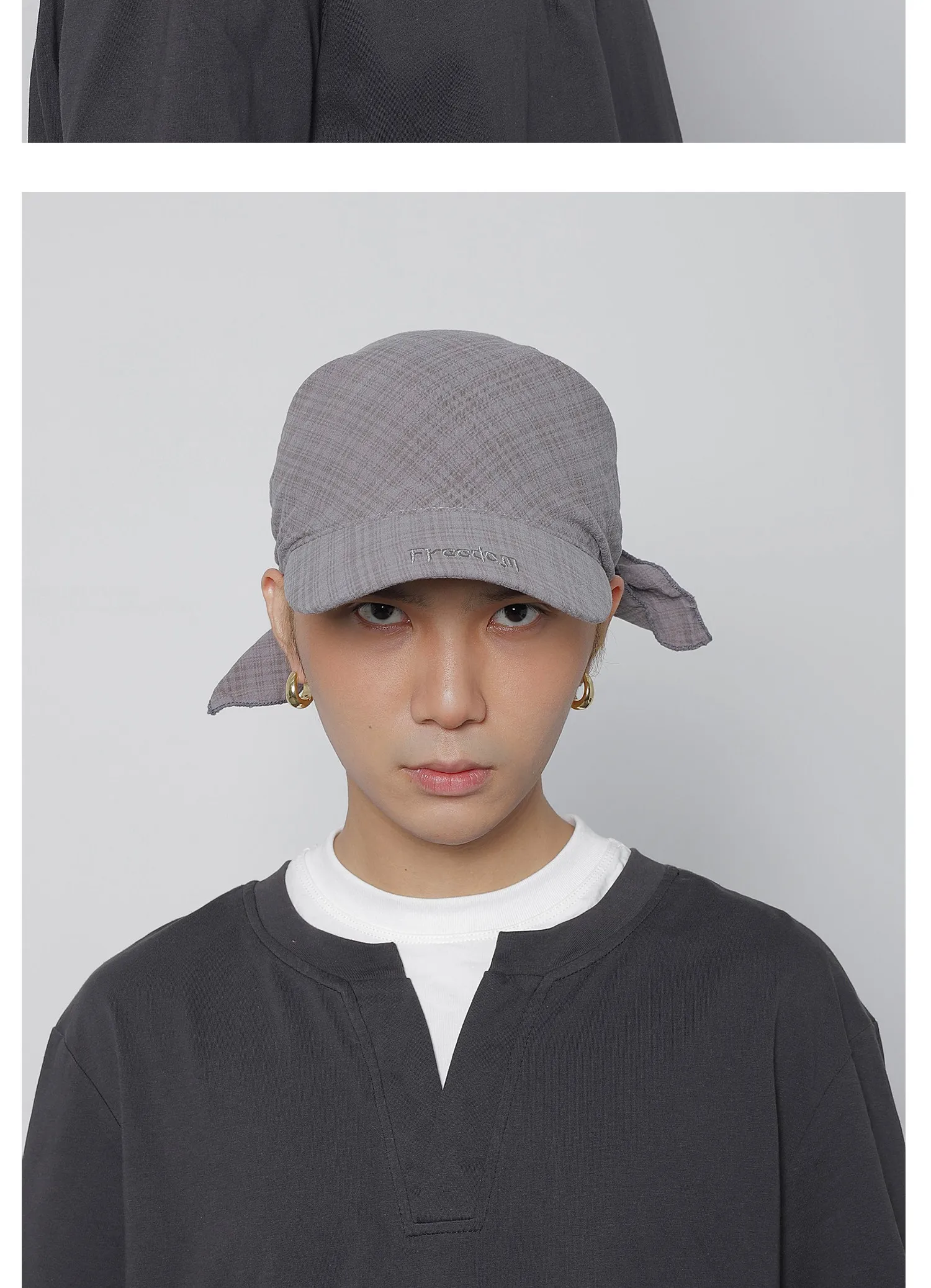 Outdoor Camping Style Sun Protection Hat for Women Men Scarf Hat Cool Street Sunscreen Tie Hat Wide Brim Hat Headscarf Hat