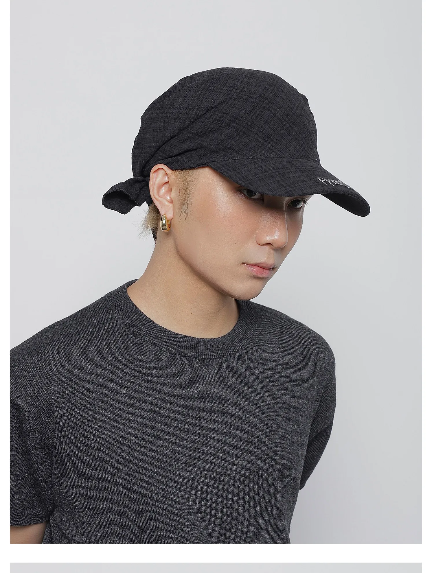 Outdoor Camping Style Sun Protection Hat for Women Men Scarf Hat Cool Street Sunscreen Tie Hat Wide Brim Hat Headscarf Hat