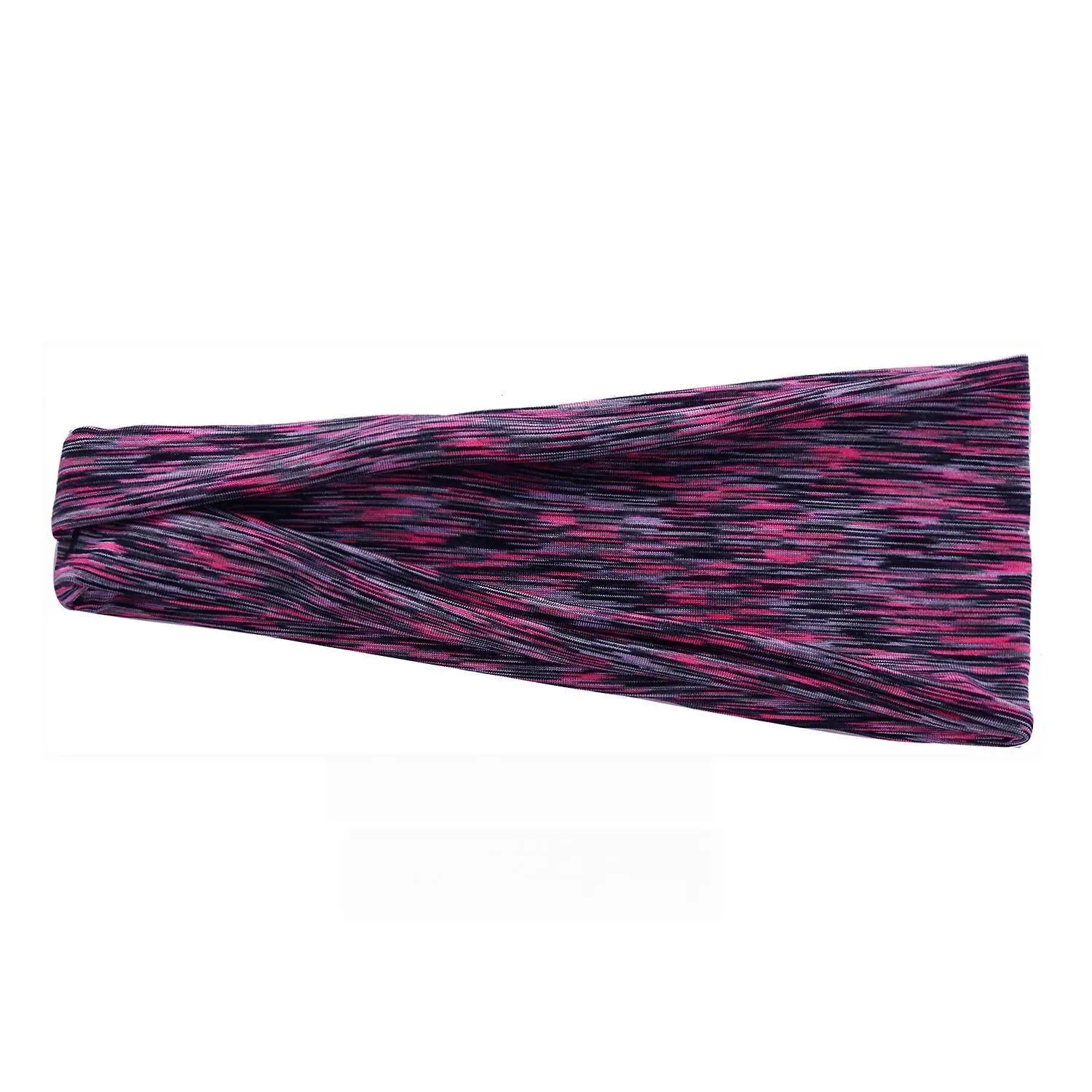 1pc Unisex Non Slip Sweatbands Widened Elastic Yoga Running Moisture Wicking Head Band Colorful High-elastic Headscarf Headband