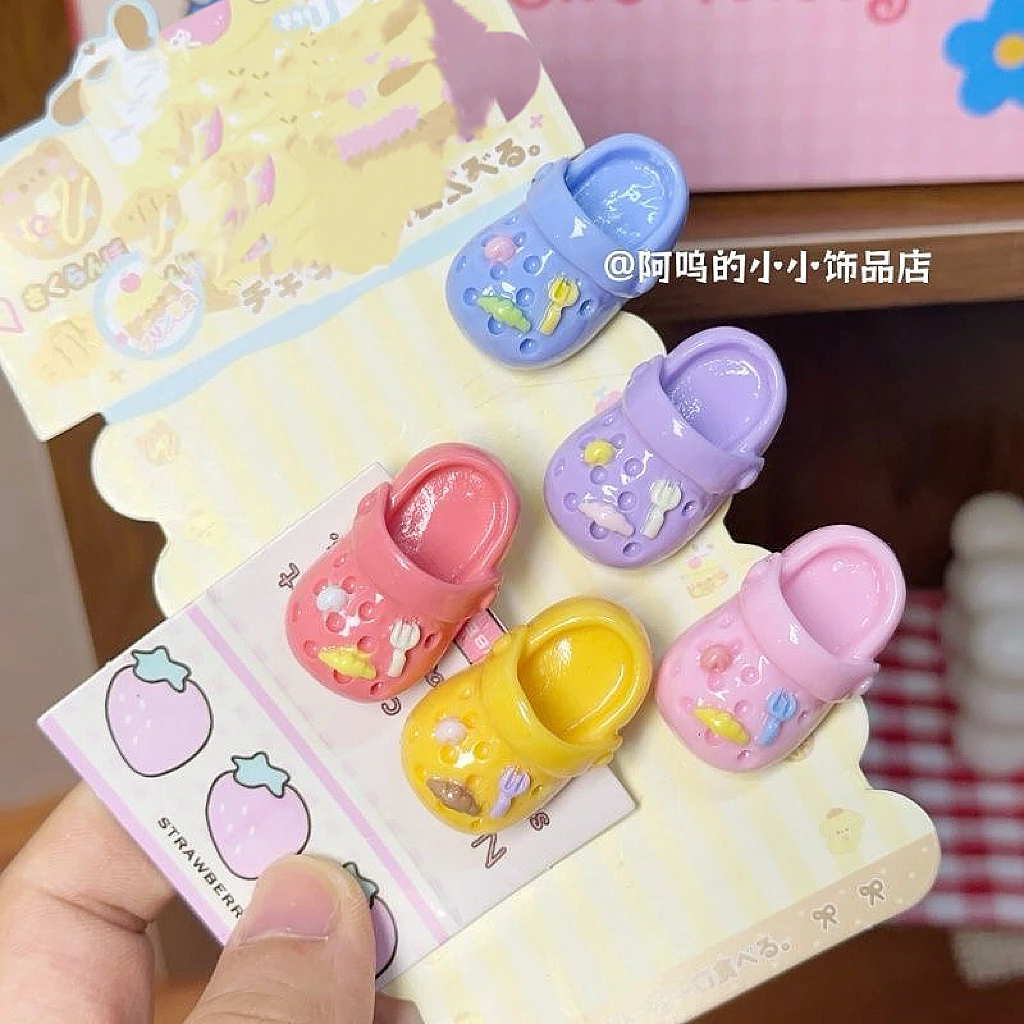 5Pcs Cute Popsicle Ice Cream Hair Clips Colorful Mini Kawaii Barrettes for Women Girls Kids Daily Party Hair Accessories Gift