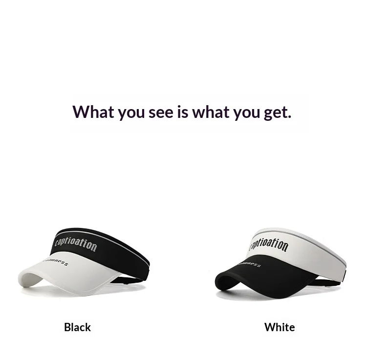New Letter Color Block Summer Women's Outdoor Sun Hat Breathable Sports Sunshade Cap