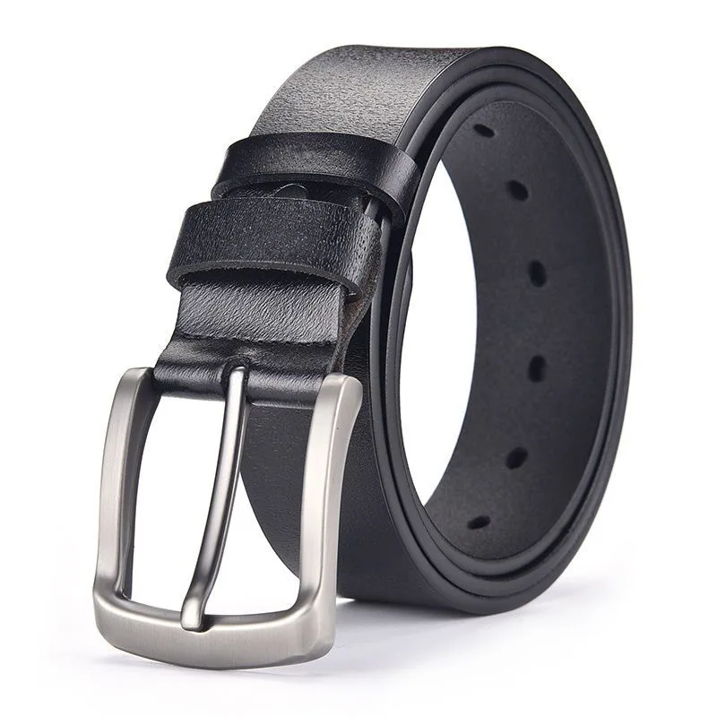Good and Cheap Men's Retro Pin Buckle Belt Suitable for Formal Occasions High Cost Performance Casual Suit Trousers Belt Design