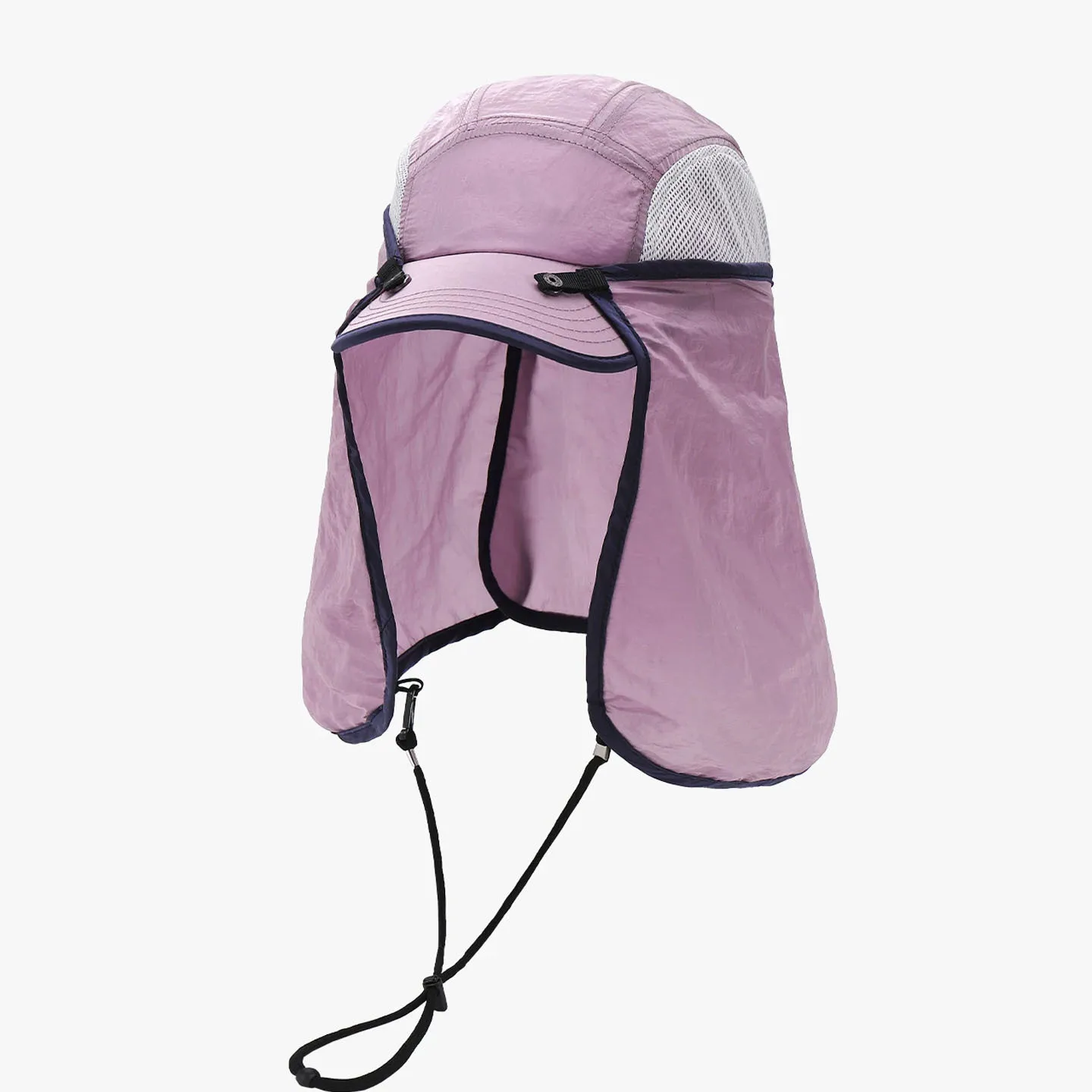 Detachable Neck Flap Quick Dry Baseball Cap Unisex Outdoor Hiking Fishing UV Protection Neck Cover Sun Hat