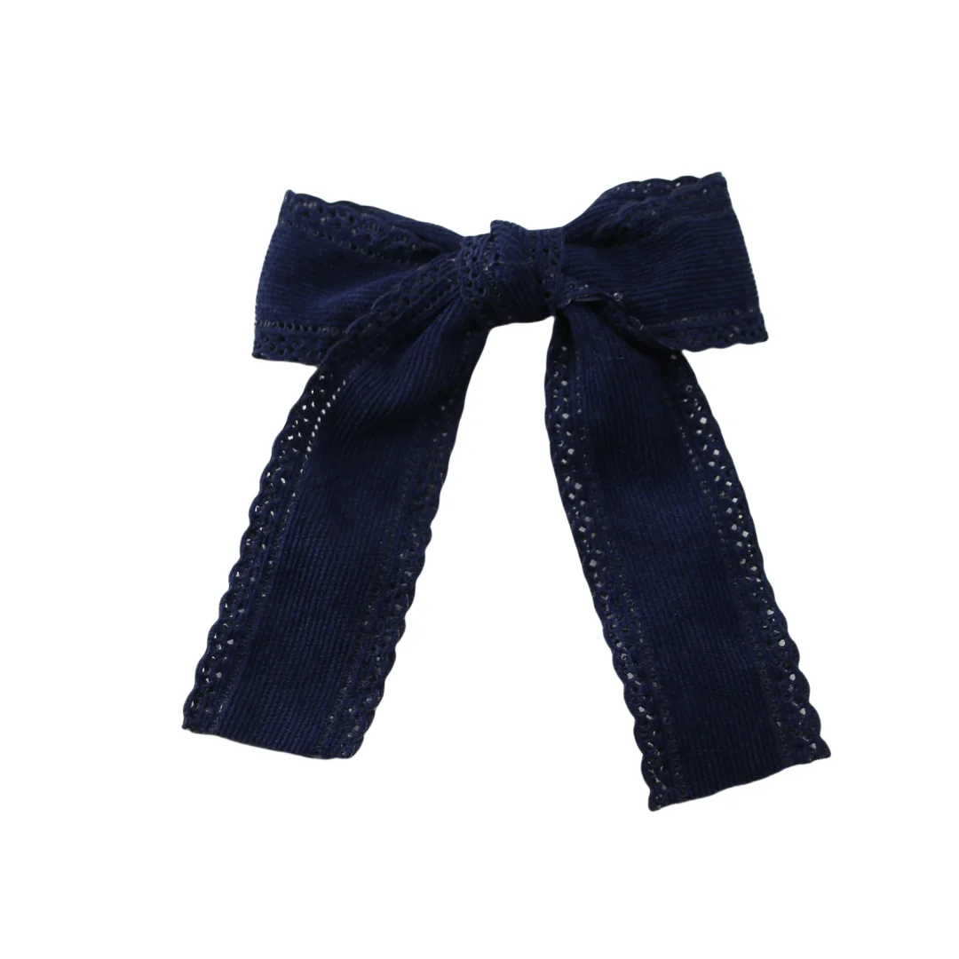 Fashion Cordury Flat Band Large Hair headband Baby Mini clip Kids School Hair Accessories hairband