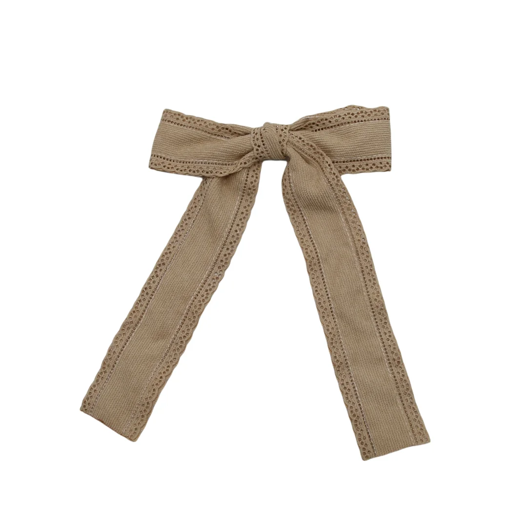 Fashion Cordury Flat Band Large Hair headband Baby Mini clip Kids School Hair Accessories hairband