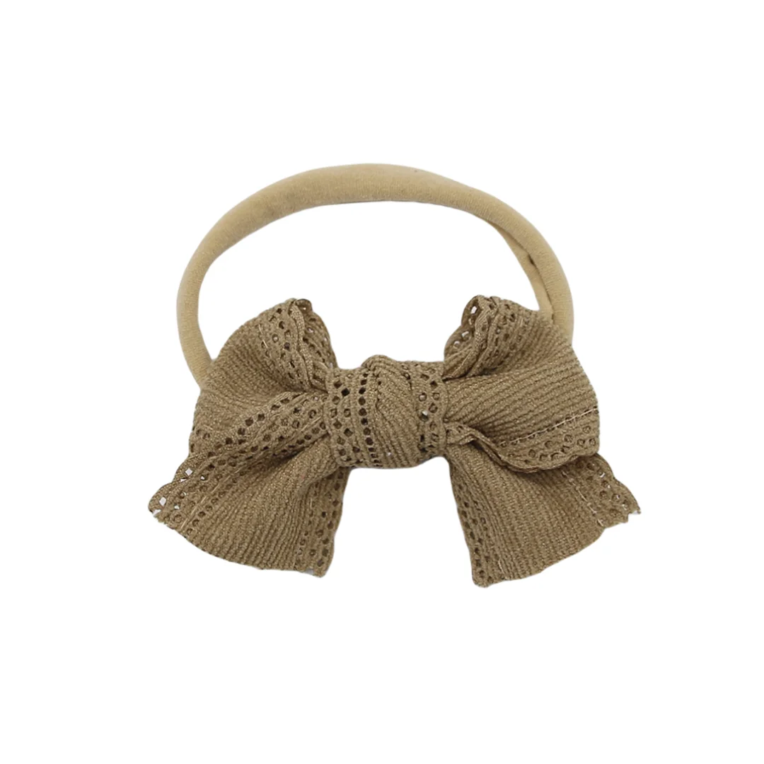 Fashion Cordury Flat Band Large Hair headband Baby Mini clip Kids School Hair Accessories hairband