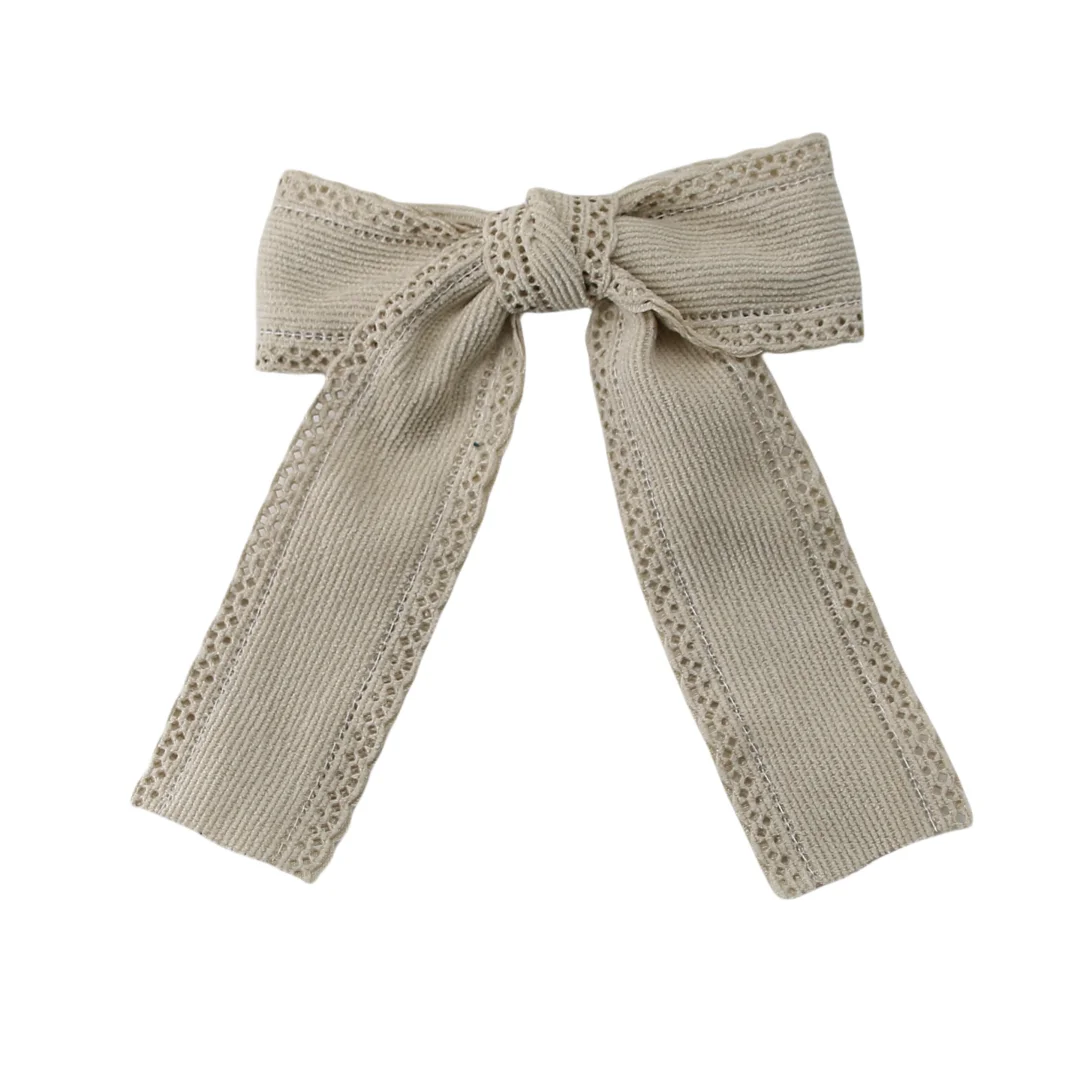 Fashion Cordury Flat Band Large Hair headband Baby Mini clip Kids School Hair Accessories hairband